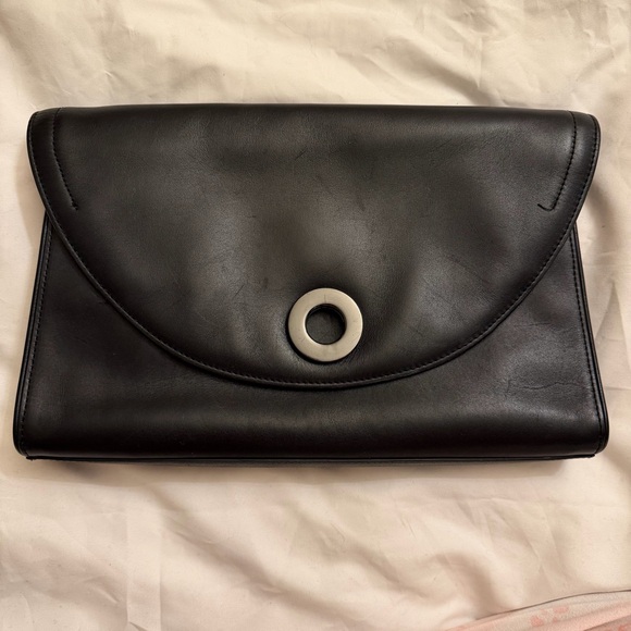 Halston Heritage Handbags - Halston Hertiage designer Bag for Women Elegant Black Clutch Bag